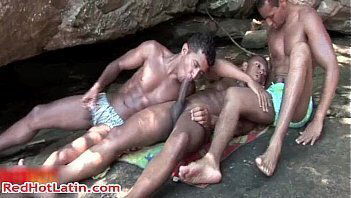 Super latin threesome porn gays