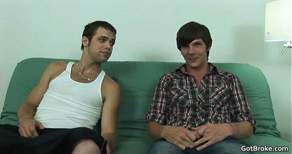 Broke straight with penetrator having gays