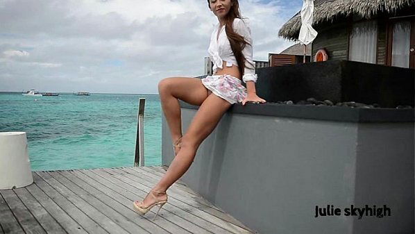 maldives teasing sandals &amp_ floating skirt C4ALL.WMV