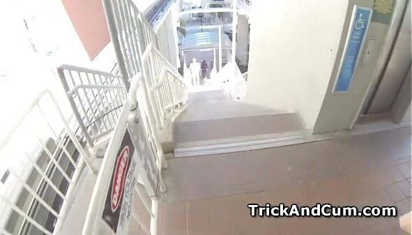 Blonde Valeri jumping like true hooker