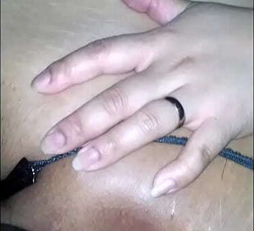 Fucking wife first. Then fucking with dildo