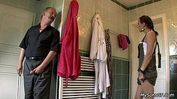 Father in law licks and fucks son'_s girl