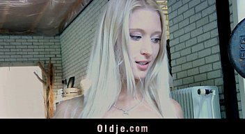 lucky fucks sexy blonde