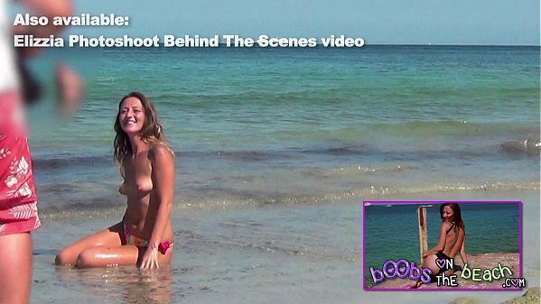 Topless Interview with Elizzia from Italy Small Tits, Tattoo Bikini Wedgie