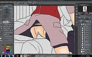 Hentai Speed Painting Naruto Hinata
