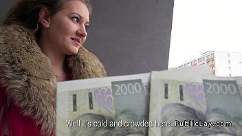 Bent over brunette amateur fucking outdoor