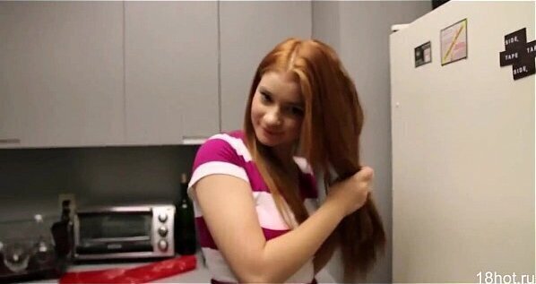 young girl sucks fucks kitchen