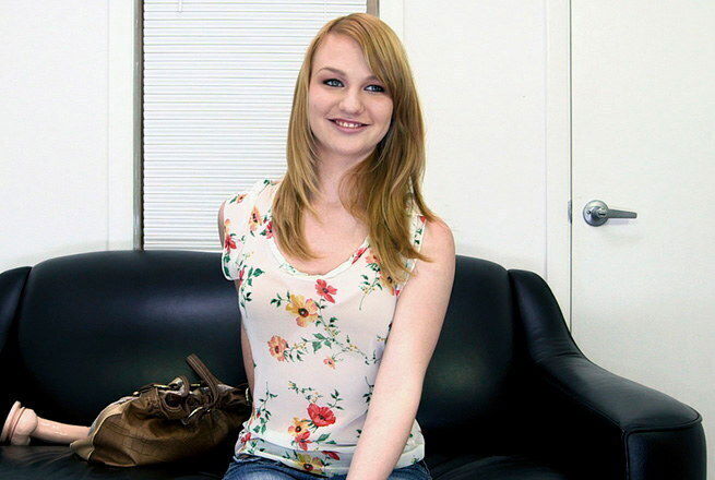 Amateur Blonde Gets A Face Full Of Cum