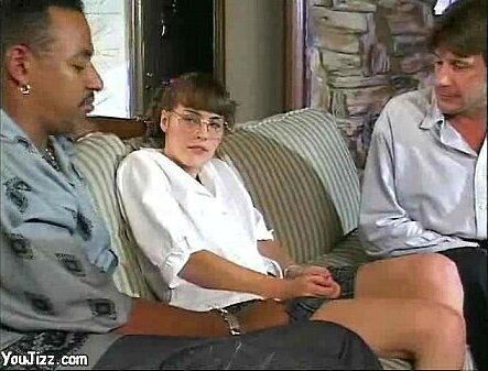 Rebecca Star Sexy Babysitter gets DP'_d!