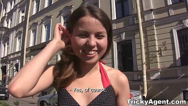 Tricky Agent girl black dress Rita Jalace want teen porn