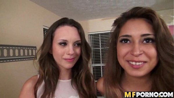 Caught camera teen 3some Jade Nile, Sarai