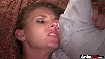 Whore gets asshole opened sextape Alli