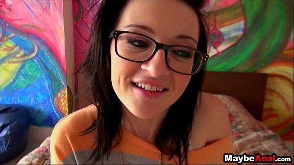 Nerdy chick with glasses gets dick Kira Kennedy