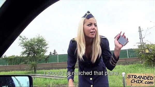 Desperate teen fucks ride Christen Courtney.1