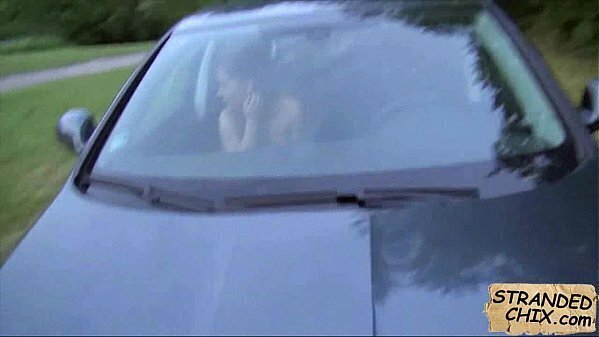 Amateur blowjob while driving Jenny Dark.2.3