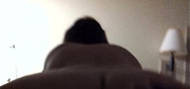 thick white girl bounces booty black