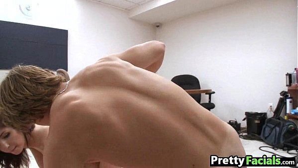 Redheadslut facial Giselle Leon