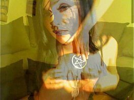 Nyli Summer stip teases and casts an evil witch spell on us