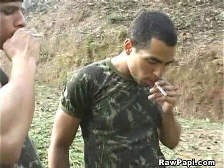 Latino Military Bareback
