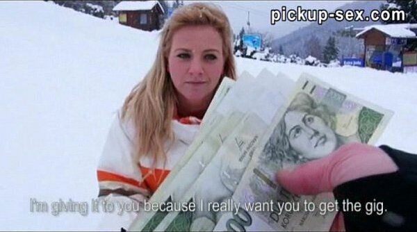 Amateur Nathaly Teges banged with pervert money