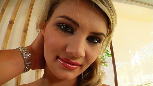 Cover college girl takes many facials