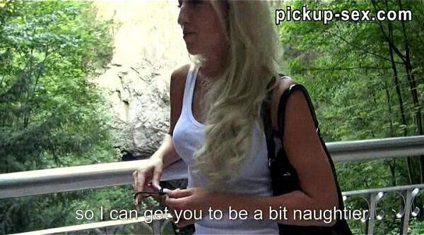 Euro slut Jennifer Simons drilled with stranger cash