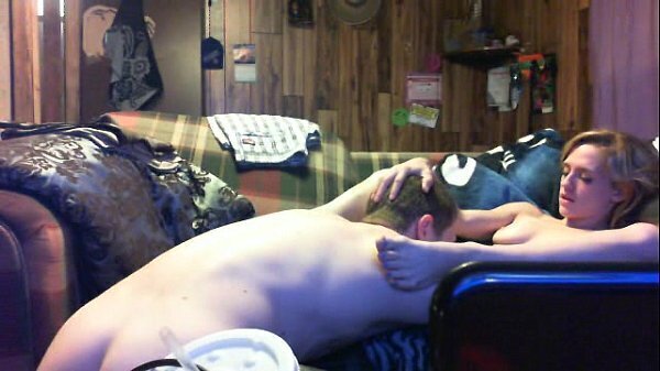 blonde girlfriend gets pussy ate.