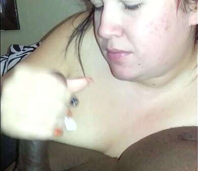 white girl Brittany sucks black till