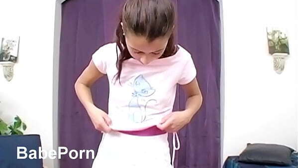 Cute little innocent teen first porn casting