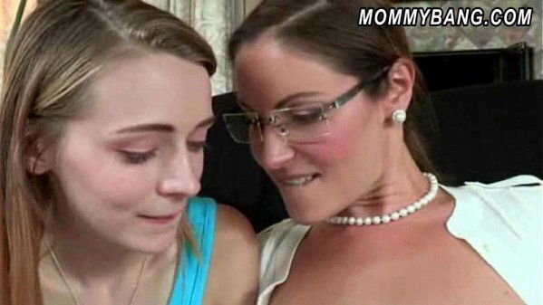 Strict stepmom Samantha Ryan teen Hardy strapon 3way