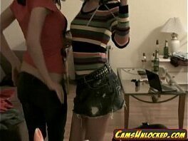 European teen girls getting horny