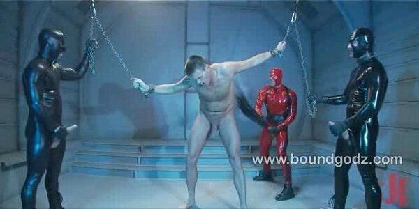 Lance Navarro fucked bound gagged