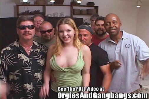 Candi Apple'_s Interracial Blow Bang-a-Thon