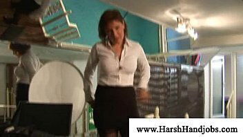 Misses wendy taylor giving mean handjob