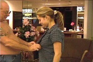 Jayne &amp_ Uncle Jesse Stripdown Blowjob