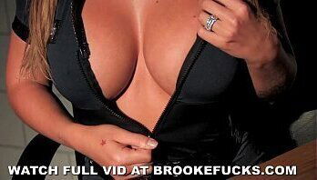 Detective Brooke Banner Fingers Herself