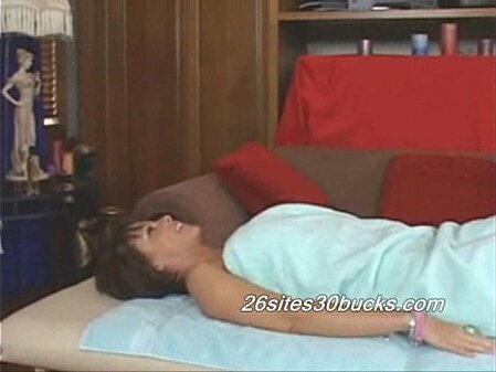 MILF Rebecca gets great massage from