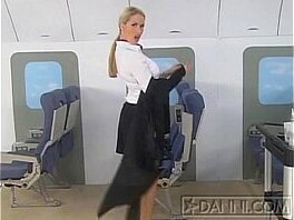 Adele Stephens sexy stewardess
