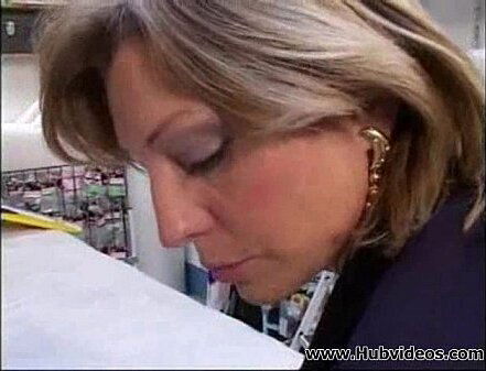 Mature boss employee