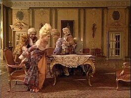 Laura Angel as XVIII century slut, amazing hot orgy