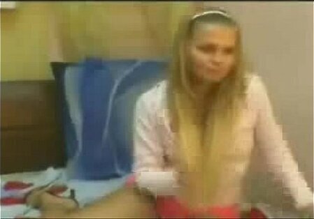 Inexperienced Blondie Homemade Stripdance