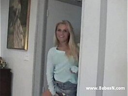 Sexy young blond fucked