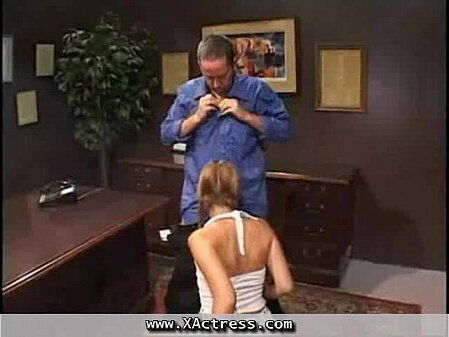 Pigtailed girl gets mouth fucked