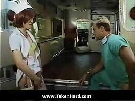 Huge Shemale Gets Probed By A Doctor