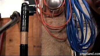 Megan Discovers Tool Shed