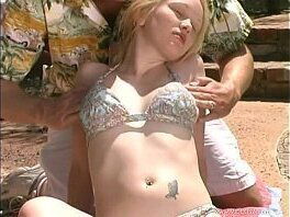 Kitty Marie pool fuck