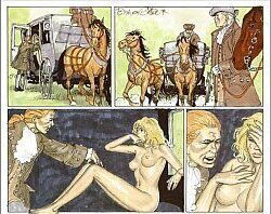 Cute Little Blonde Sexual Bondage Comic