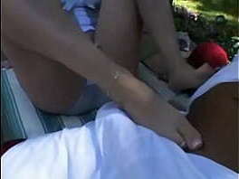 Kayla Marie Giving Footjob