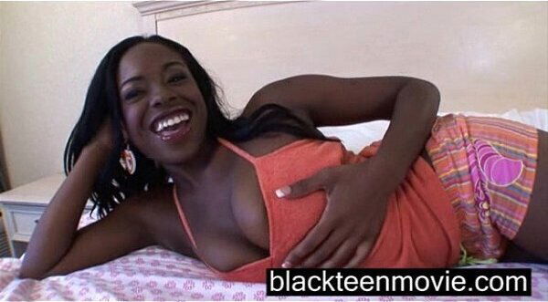 ebony teen fucks white