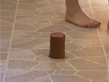 Foot Fetish Sexy feet crushing beans